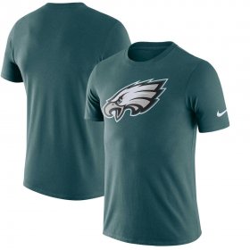 Wholesale Cheap Philadelphia Eagles Nike Essential Logo Dri-FIT Cotton T-Shirt Green