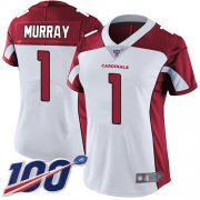 Wholesale Cheap Nike Cardinals #1 Kyler Murray White Women's Stitched NFL 100th Season Vapor Limited Jersey