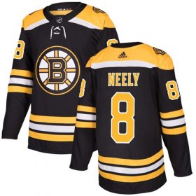 Wholesale Cheap Adidas Bruins #8 Cam Neely Black Home Authentic Stitched NHL Jersey