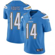 Wholesale Cheap Nike Chargers #14 Dan Fouts Electric Blue Alternate Men's Stitched NFL Vapor Untouchable Limited Jersey