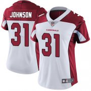 Wholesale Cheap Nike Cardinals #31 David Johnson White Women's Stitched NFL Vapor Untouchable Limited Jersey