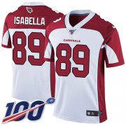 Wholesale Cheap Nike Cardinals #89 Andy Isabella White Men's Stitched NFL 100th Season Vapor Limited Jersey