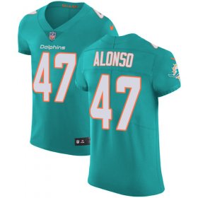 Wholesale Cheap Nike Dolphins #47 Kiko Alonso Aqua Green Team Color Men\'s Stitched NFL Vapor Untouchable Elite Jersey