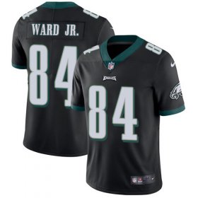 Wholesale Cheap Nike Eagles #84 Greg Ward Jr. Black Alternate Men\'s Stitched NFL Vapor Untouchable Limited Jersey