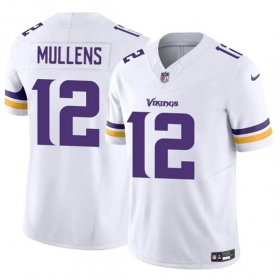 Cheap Men\'s Minnesota Vikings #12 Nick Mullens White 2023 F.U.S.E. Vapor Untouchable Limited Football Stitched Jersey