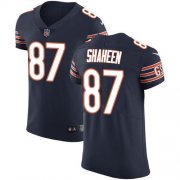 Wholesale Cheap Nike Bears #87 Adam Shaheen Navy Blue Team Color Men's Stitched NFL Vapor Untouchable Elite Jersey
