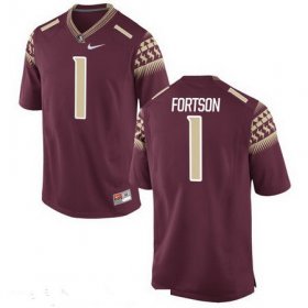 Wholesale Cheap Men\'s Florida State Seminoles #1 Jarmon Fortson Red Stitched College Football 2016 Nike NCAA Jersey