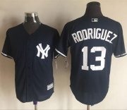 Wholesale Cheap Yankees #13 Alex Rodriguez Navy Blue New Cool Base Stitched MLB Jersey