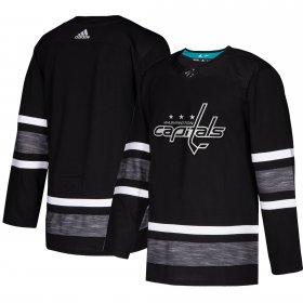 Wholesale Cheap Adidas Capitals Blank Black 2019 All-Star Game Parley Authentic Stitched NHL Jersey