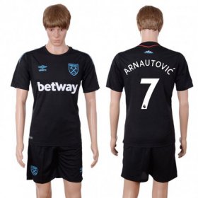 Wholesale Cheap West Ham United #7 Arnautovic Away Soccer Club Jersey