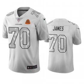 Wholesale Cheap Denver Broncos #70 Ja\'Wuan James White Vapor Limited City Edition NFL Jersey