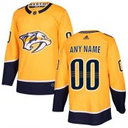 Wholesale Cheap Men's Adidas Predators Personalized Authentic Gold Home NHL Jersey