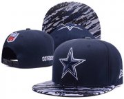 Wholesale Cheap NFL Dallas Cowboys Black Snapback Adjustable hat -909