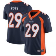 Wholesale Cheap Nike Broncos #29 Bradley Roby Navy Blue Alternate Men's Stitched NFL Vapor Untouchable Limited Jersey