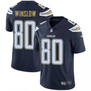 Wholesale Cheap Nike Chargers #80 Kellen Winslow Navy Blue Team Color Men's Stitched NFL Vapor Untouchable Limited Jersey