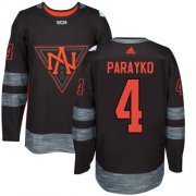 Wholesale Cheap Team North America #4 Colton Parayko Black 2016 World Cup Stitched NHL Jersey