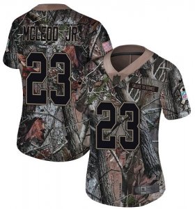 Wholesale Cheap Nike Eagles #23 Rodney McLeod Jr Camo Women\'s Stitched NFL Limited Rush Realtree Jersey