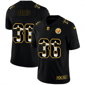 Wholesale Cheap Pittsburgh Steelers #36 Jerome Bettis Nike Carbon Black Vapor Cristo Redentor Limited NFL Jersey