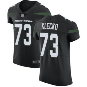 Wholesale Cheap Nike Jets #73 Joe Klecko Black Alternate Men\'s Stitched NFL Vapor Untouchable Elite Jersey