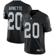 Wholesale Cheap Nike Raiders #20 Damon Arnette Black Team Color Men's Stitched NFL Vapor Untouchable Limited Jersey
