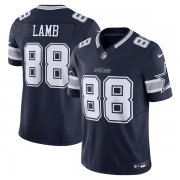 Wholesale Cheap Men's Dallas Cowboys #88 CeeDee Lamb Navy 2023 F.U.S.E. Limited Stitched Football Jersey