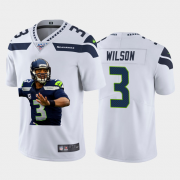 Cheap Seattle Seahawks #3 Russell Wilson Nike Team Hero 1 Vapor Limited NFL 100 Jersey White