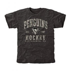 Wholesale Cheap Men\'s Pittsburgh Penguins Black Camo Stack T-Shirt