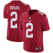 Wholesale Cheap Nike Giants #2 Aldrick Rosas Red Alternate Men's Stitched NFL Vapor Untouchable Limited Jersey