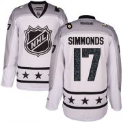 Wholesale Cheap Flyers #17 Wayne Simmonds White 2017 All-Star Metropolitan Division Women's Stitched NHL Jersey