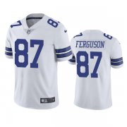Cheap Men's Dallas Cowboys #87 Jake Ferguson White Vapor Untouchable Limited Football Stitched Jersey