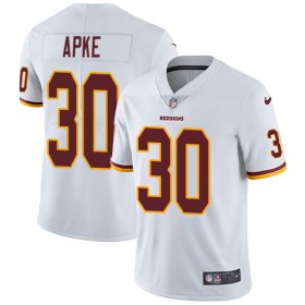 Wholesale Cheap Nike Redskins #30 Troy Apke White Men\'s Stitched NFL Vapor Untouchable Limited Jersey