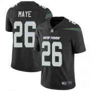 Wholesale Cheap Nike Jets #26 Marcus Maye Black Alternate Men's Stitched NFL Vapor Untouchable Limited Jersey