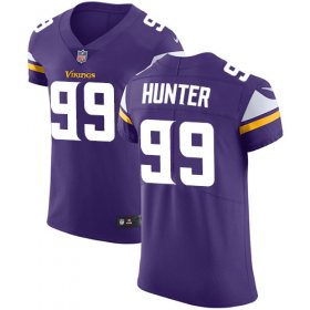 Wholesale Cheap Nike Vikings #99 Danielle Hunter Purple Team Color Men\'s Stitched NFL Vapor Untouchable Elite Jersey