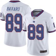Wholesale Cheap Nike Giants #89 Mark Bavaro White Men's Stitched NFL Limited Rush Jersey