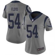 Wholesale Cheap Nike Rams #54 Leonard Floyd Gray Women's Stitched NFL Limited Inverted Legend Jersey