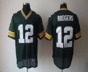 Wholesale Cheap Nike Packers #12 Aaron Rodgers Green Team Color Men's Stitched NFL Elite Jersey