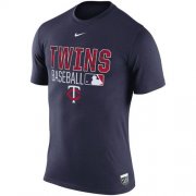 Wholesale Cheap Minnesota Twins Nike 2016 AC Legend Team Issue 1.6 T-Shirt Navy