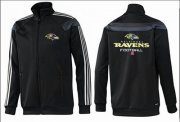 Wholesale Cheap NFL Baltimore Ravens Victory Jacket Black_2
