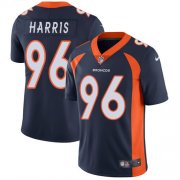 Wholesale Cheap Nike Broncos #96 Shelby Harris Navy Blue Alternate Men's Stitched NFL Vapor Untouchable Limited Jersey
