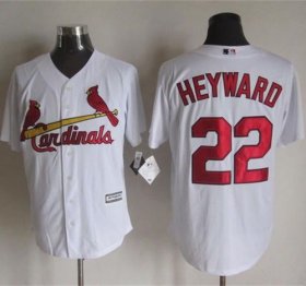 Wholesale Cheap Cardinals #22 Jason Heyward White New Cool Base Stitched MLB Jersey