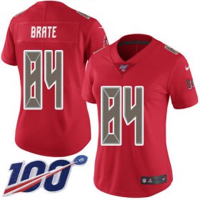 Wholesale Cheap Nike Buccaneers #84 Cameron Brate Red Women\'s Stitched NFL Limited Rush 100th Season Jersey