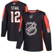 Wholesale Cheap Adidas Wild #12 Eric Staal Black 2018 All-Star Central Division Authentic Stitched Youth NHL Jersey