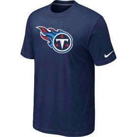 Wholesale Cheap Nike Tennessee Titans Sideline Legend Authentic Logo Dri-FIT NFL T-Shirt Midnight Blue