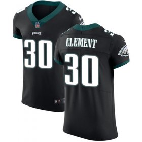 Wholesale Cheap Nike Eagles #30 Corey Clement Black Alternate Men\'s Stitched NFL Vapor Untouchable Elite Jersey