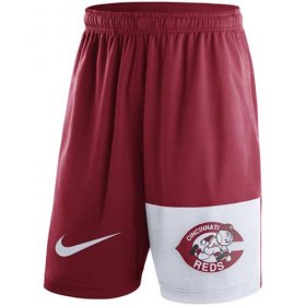 Wholesale Cheap Men\'s Cincinnati Reds Nike Red Cooperstown Collection Dry Fly Shorts