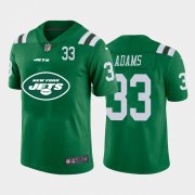 Wholesale Cheap New York Jets #33 Jamal Adams Green Men's Nike Big Team Logo Player Vapor Limited NFL Jersey