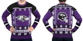 Wholesale Cheap Nike Ravens Men\'s Ugly Sweater