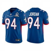 Wholesale Cheap Men's New Orleans Saints #94 Cameron Jordan 2022 Royal Pro Bowl Stitched Jersey