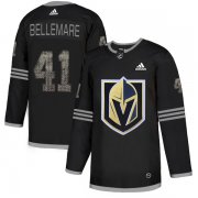 Wholesale Cheap Adidas Golden Knights #41 Pierre-Edouard Bellemare Black Authentic Classic Stitched NHL Jersey