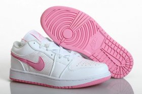 Wholesale Cheap Womens Air Jordan 1 Retro Shoes Pink/white